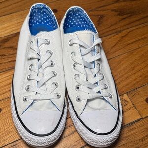 Classic White Canvas Sneakers